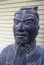 Imitation chinese terra-cotta warrior Royalty Free Stock Photo
