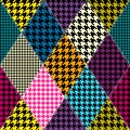 Imitation of a patchwork