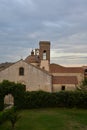 Immacolata church in Barumini, Sardinia, Italy Royalty Free Stock Photo