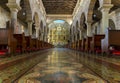 Immaculate Conception Cathedral Interior in Barichara - Colombia Royalty Free Stock Photo