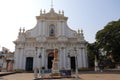 Immaculate Conception Cathedral in Puducherry, India Royalty Free Stock Photo