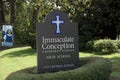 Immaculate Conception Cathedral School, Memphis, Tennessee Royalty Free Stock Photo