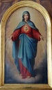 Immaculate Heart of Mary Royalty Free Stock Photo