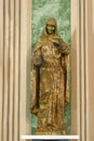 Immaculate Heart of Mary statue in church Name of Mary and Saint Gorge in Odra, Croatia