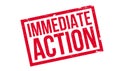 Immediate Action rubber stamp