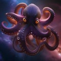An immense cosmic octopus with arms as vast as spiral galaxies, reaching out across the cosmos2
