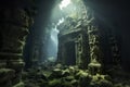 Immerse in the flooded undersea world to discover the breathtaking ancient ruins hidden beneath the ocean's surface