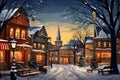 Christmas in Small Towns - Generative AI