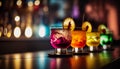 Immerse in a World of Sophistication: Sipping a Fantastic Cocktail in a Chic and Trendy Cocktail Bar