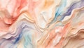 Aqueous Dreams: Watercolor Sandstone Symphony. AI generate