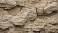 Organic Stone Canvas: Coarse Limestone Texture. AI generate