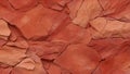 Warm Embrace: Red Sandstone Texture. AI generate