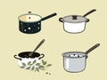 Illustration of Culinary Mastery - Modern Cooking Pot
