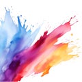 Immerse yourself in artistic expression with watercolor brush stroke backgrounds Royalty Free Stock Photo