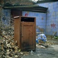 unique shots of old abandoned buildings and dilapidated objects shot on medium format film.