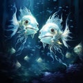 Luminous Lanternfish Wallpaper