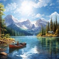 Lake Serenity Royalty Free Stock Photo