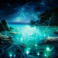 Astonishing Wallpaper: Luminous Lagoon