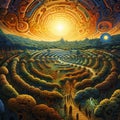 Dreamscape art: Unraveling Crop Circle Codes