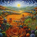 Dreamscape art: Unraveling Crop Circle Codes