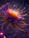 Beautiful Neuron Digital Big Flower