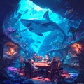 Beneath the Sea: High-Stakes Poker Adventure