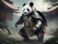 Mystical Martial Mastery: Kang Fu Panda Artwork