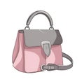 Pink Elegance: A Gallery of Rosy Bag Illustrations