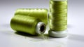 Chartreuse Green Sewing Thread Coils