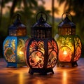 Intricately designed decorative lantern