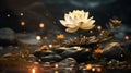 Golden Lotus: A Serene Journey to Enlightenment