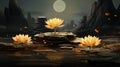 Golden Lotus: A Serene Journey to Enlightenment