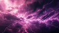Rosy Illumination: Abstract Pink Lightning Euphoria