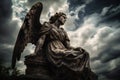 Angelic Wonders: Divine Angle Statue Art