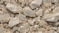 Wild Stone Symphony: Coarse Limestone Magic. AI generate Royalty Free Stock Photo