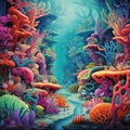 Coral Catacombs Wallpaper