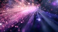 Luminous Symphony: Fiber Optic Light Ray Explosion