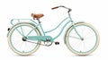 classic cruiser bicycle Royalty Free Stock Photo