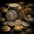 Golden Legacies: Tracing the Rich History of Currency Royalty Free Stock Photo