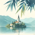 Church on Lake Bled: Tranquil Waterside Paradise