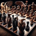 Eagle Chess Set: Majestic Strategy in Play