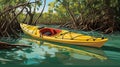 Serene Solo Kayak Journey Through Enchanting Mangrove Forest
