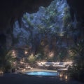 Elegant Cavern Spa Retreat