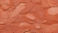 Earthy Ember: Red Sandstone Texture. AI generate