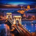 Surreal Fusion of Historic Grandeur and Modern Vibrancy in Budapest