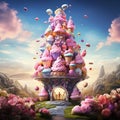 Cupcake Fantasy: A Tower of Edible Dreams