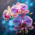 Vibrant and Enchanting Butterfly Orchid Close-Up