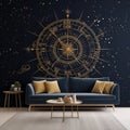 Celestial Compass Wallpaper