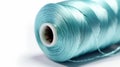 Aqua Blue Sewing Thread Coils