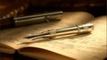 The Vintage OMAS 360 Fountain Pen Royalty Free Stock Photo